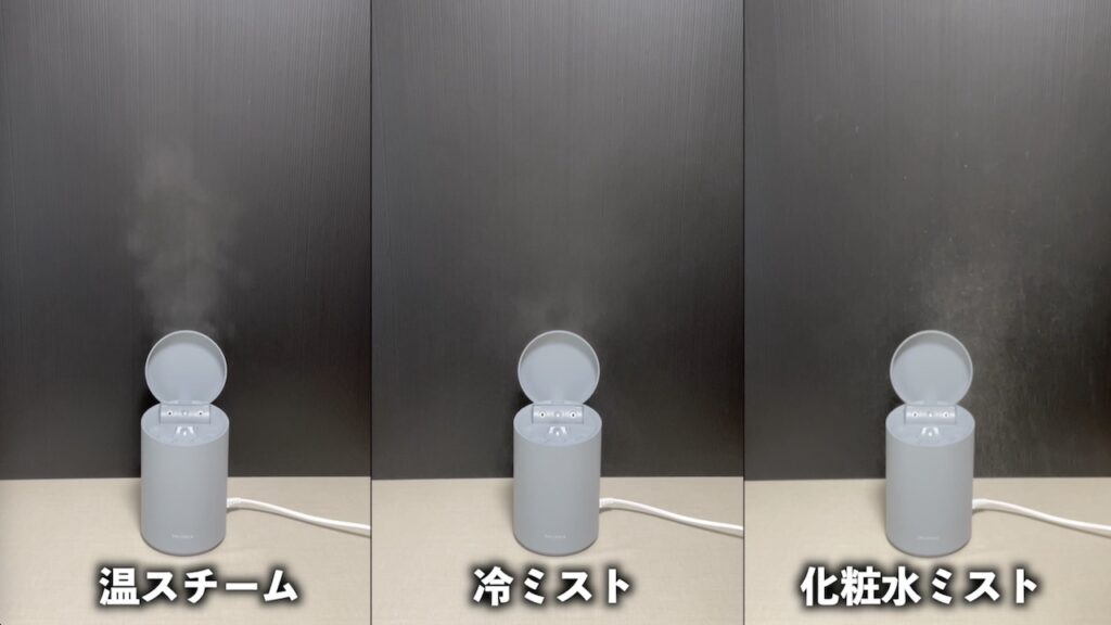 スチーマー比較】サロニアピュアブライトスチーマーとパナソニックの