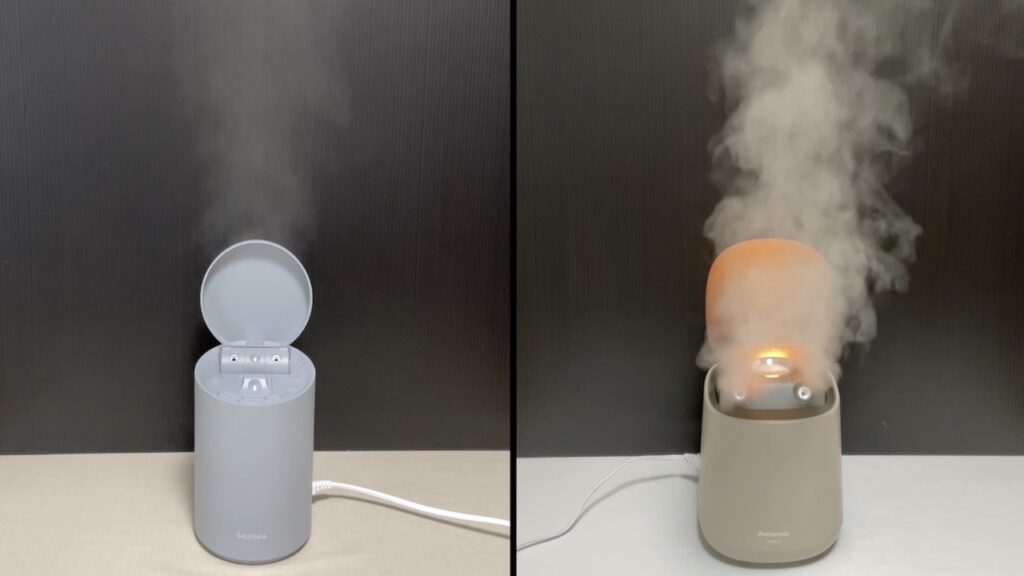 スチーマー比較】サロニアピュアブライトスチーマーとパナソニックの