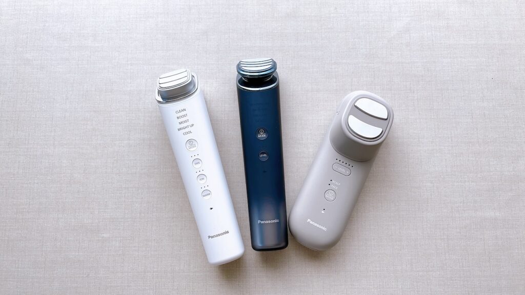 パナソニック最新美顔器比較！イオンブーストマルチEXとバイタリフトRF