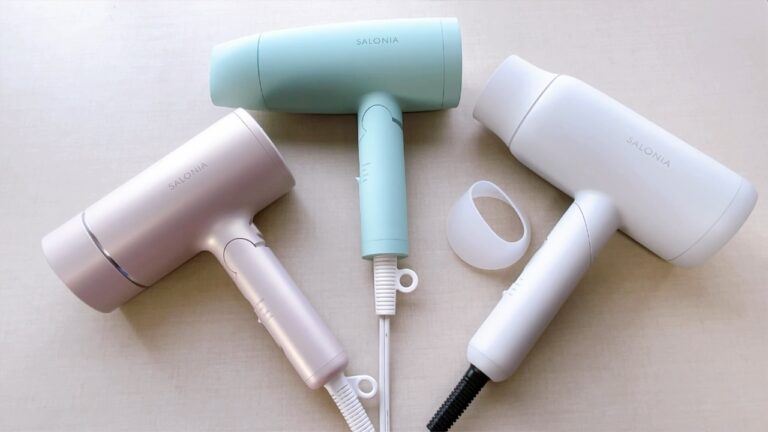 サロニア SALONIA エアトリートメント ドライヤー 速乾 大風量 グレー